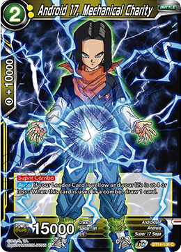 Android 17, Mechanical Charity (BT14-108) [Cross Spirits] | Event Horizon Hobbies CA