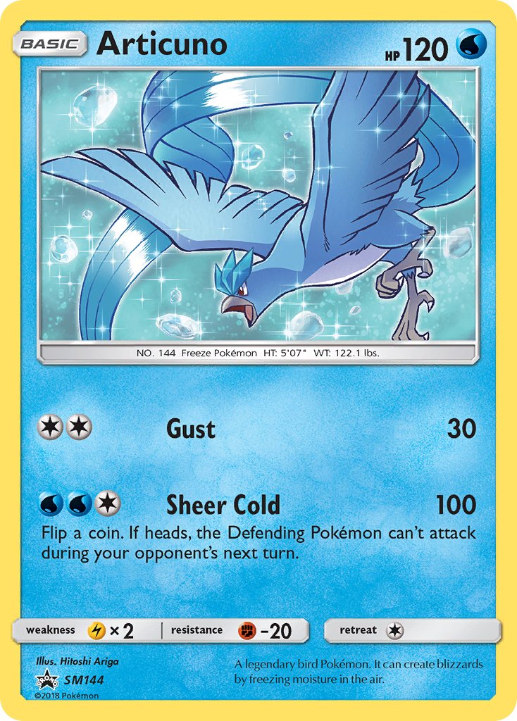 Articuno (SM144) [Sun & Moon: Black Star Promos] | Event Horizon Hobbies CA