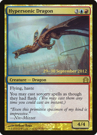 Hypersonic Dragon [Return to Ravnica Promos] | Event Horizon Hobbies CA