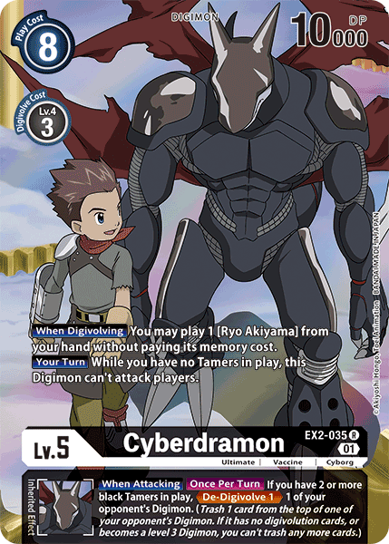 Cyberdramon [EX2-035] (Alternate Art) [Digital Hazard] | Event Horizon Hobbies CA