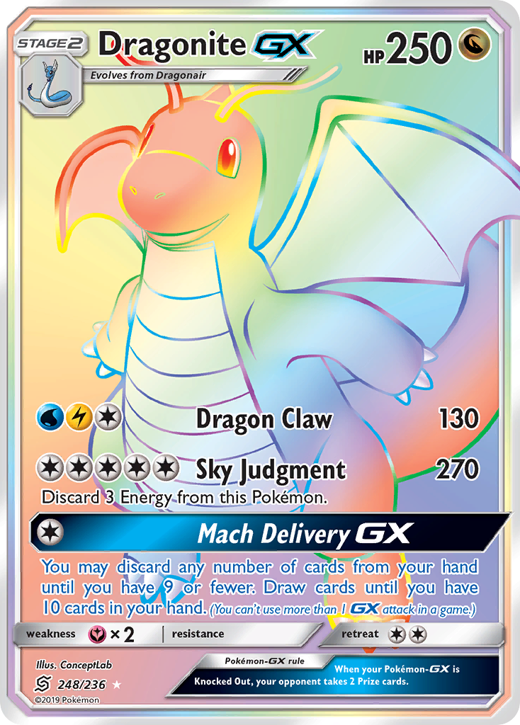 Dragonite GX (248/236) [Sun & Moon: Unified Minds] | Event Horizon Hobbies CA