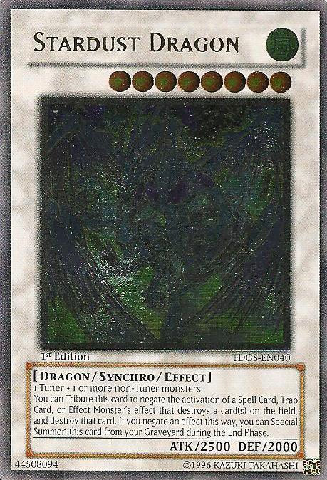 Stardust Dragon [TDGS-EN040] Ultimate Rare | Event Horizon Hobbies CA