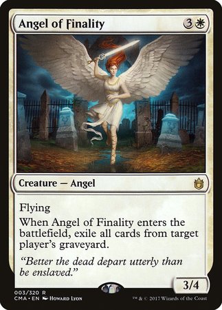 Angel of Finality [Commander Anthology] | Event Horizon Hobbies CA