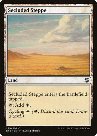 Secluded Steppe [Commander 2018] | Event Horizon Hobbies CA