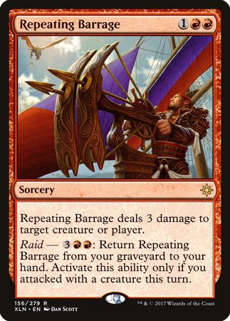 Repeating Barrage [Ixalan] | Event Horizon Hobbies CA