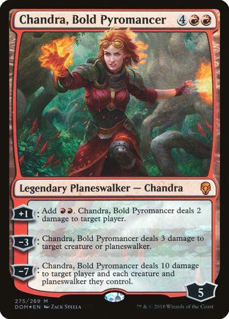 Chandra, Bold Pyromancer [Dominaria] | Event Horizon Hobbies CA