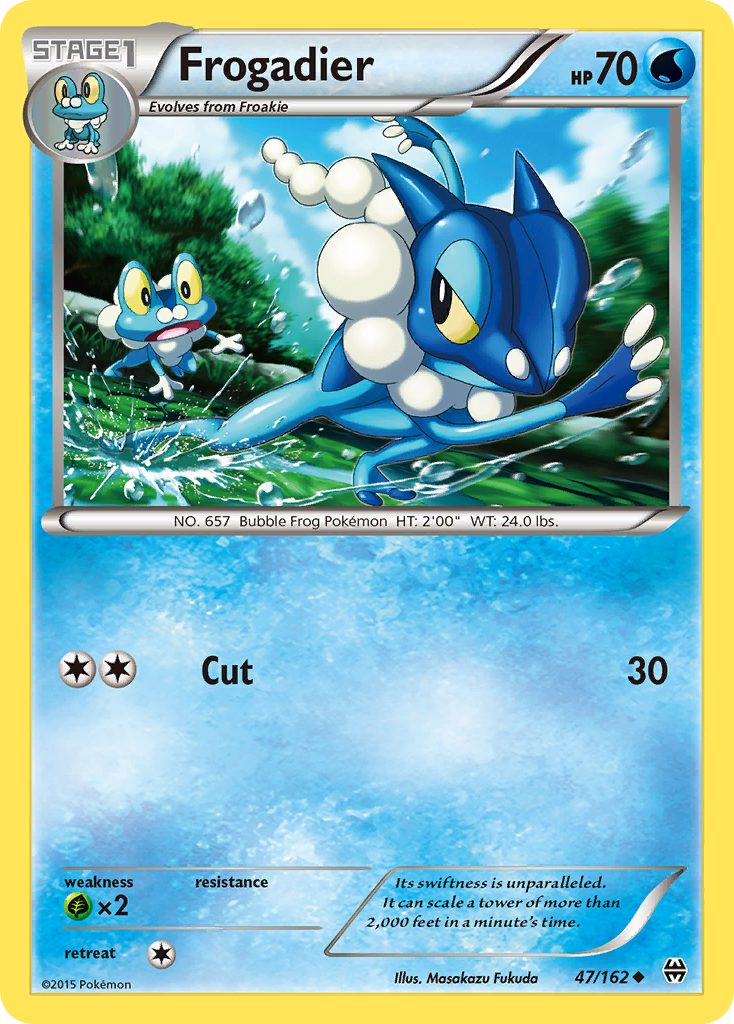 Frogadier (47/162) [XY: BREAKthrough] | Event Horizon Hobbies CA