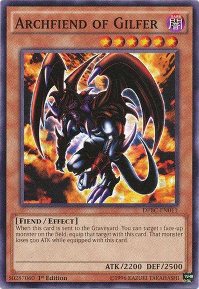 Archfiend of Gilfer [DPBC-EN011] Common | Event Horizon Hobbies CA