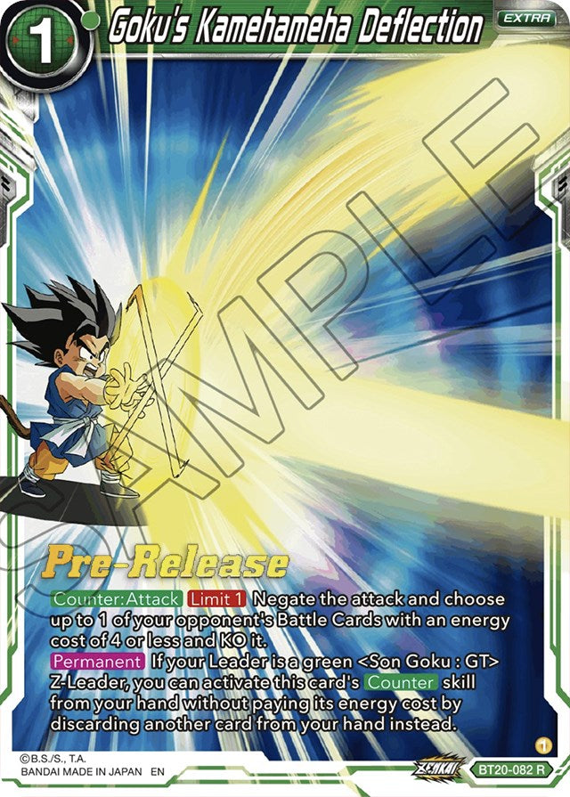 Goku's Kamehameha Deflection (BT20-082) [Power Absorbed Prerelease Promos] | Event Horizon Hobbies CA