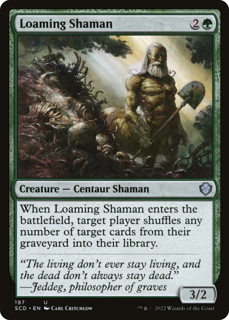 Loaming Shaman [Starter Commander Decks] | Event Horizon Hobbies CA