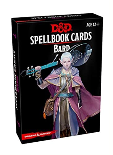 D&D - Spellbook Cards - Bard | Event Horizon Hobbies CA