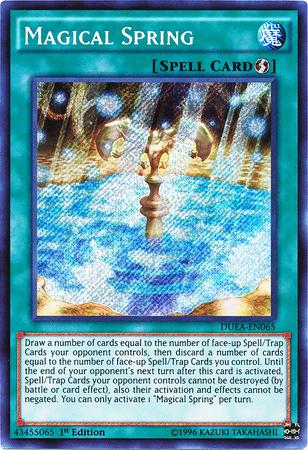 Magical Spring [DUEA-EN065] Secret Rare | Event Horizon Hobbies CA