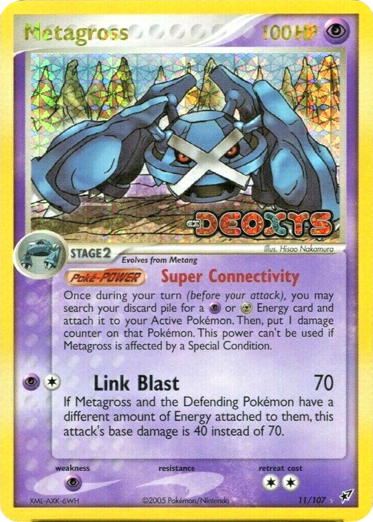 Metagross (11/107) (Stamped) [EX: Deoxys] | Event Horizon Hobbies CA