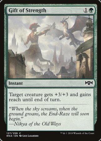 Gift of Strength [Ravnica Allegiance] | Event Horizon Hobbies CA