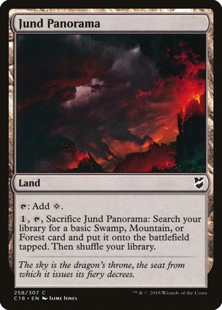 Jund Panorama [Commander 2018] | Event Horizon Hobbies CA