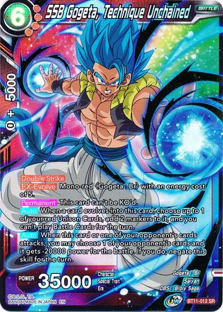 SSB Gogeta, Technique Unchained (BT11-012) [Vermilion Bloodline] | Event Horizon Hobbies CA