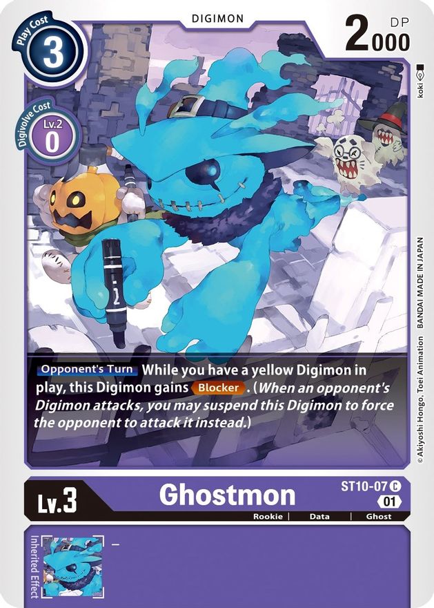 Ghostmon [ST10-07] [Starter Deck: Parallel World Tactician] | Event Horizon Hobbies CA