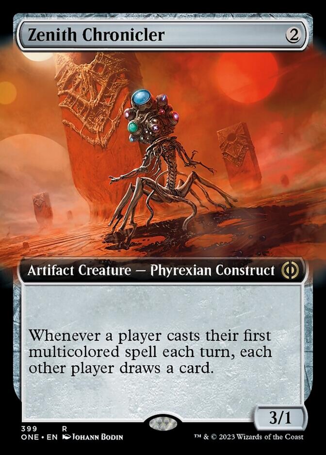 Zenith Chronicler (Extended Art) [Phyrexia: All Will Be One] | Event Horizon Hobbies CA