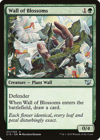 Wall of Blossoms [Commander 2015] | Event Horizon Hobbies CA