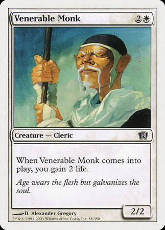 Venerable Monk [Eighth Edition] | Event Horizon Hobbies CA