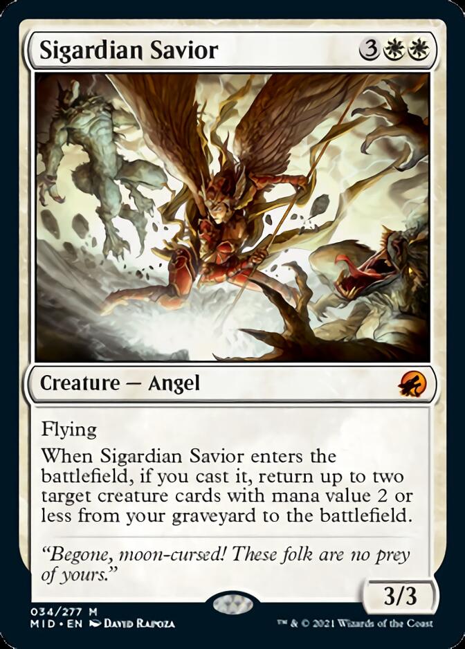 Sigardian Savior [Innistrad: Midnight Hunt] | Event Horizon Hobbies CA