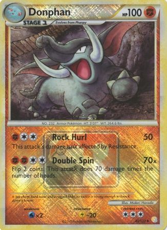 Donphan (40/123) (League Promo) [HeartGold & SoulSilver: Base Set] | Event Horizon Hobbies CA