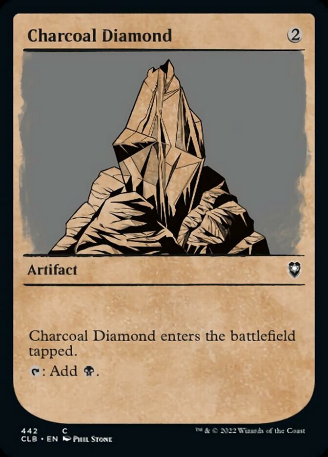 Charcoal Diamond (Showcase) [Commander Legends: Battle for Baldur's Gate] | Event Horizon Hobbies CA