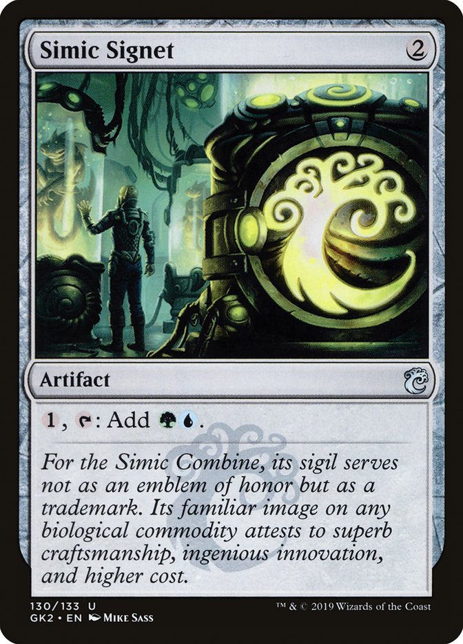 Simic Signet [Ravnica Allegiance Guild Kit] | Event Horizon Hobbies CA