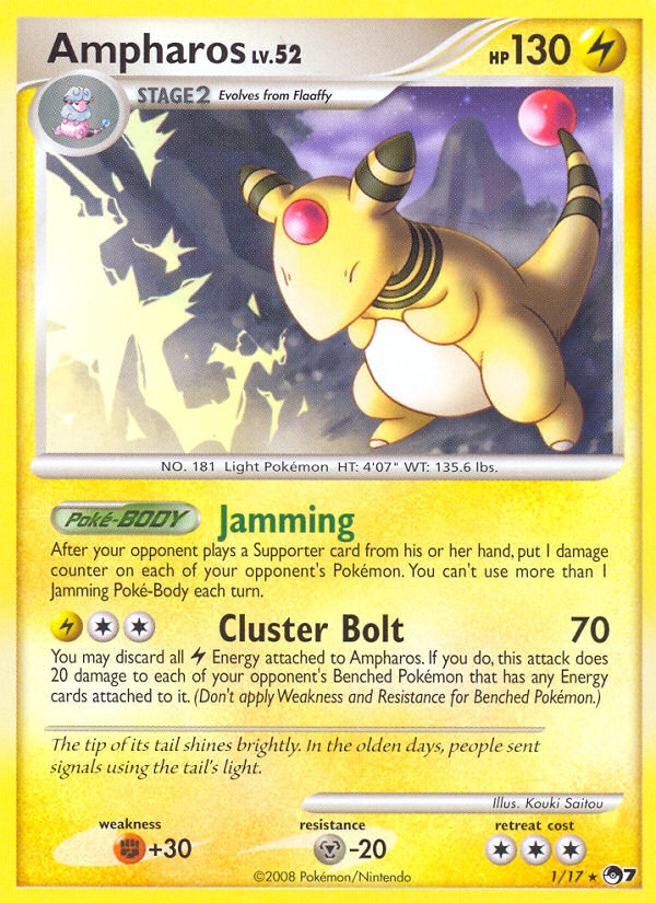 Ampharos (1/17) [POP Series 7] | Event Horizon Hobbies CA