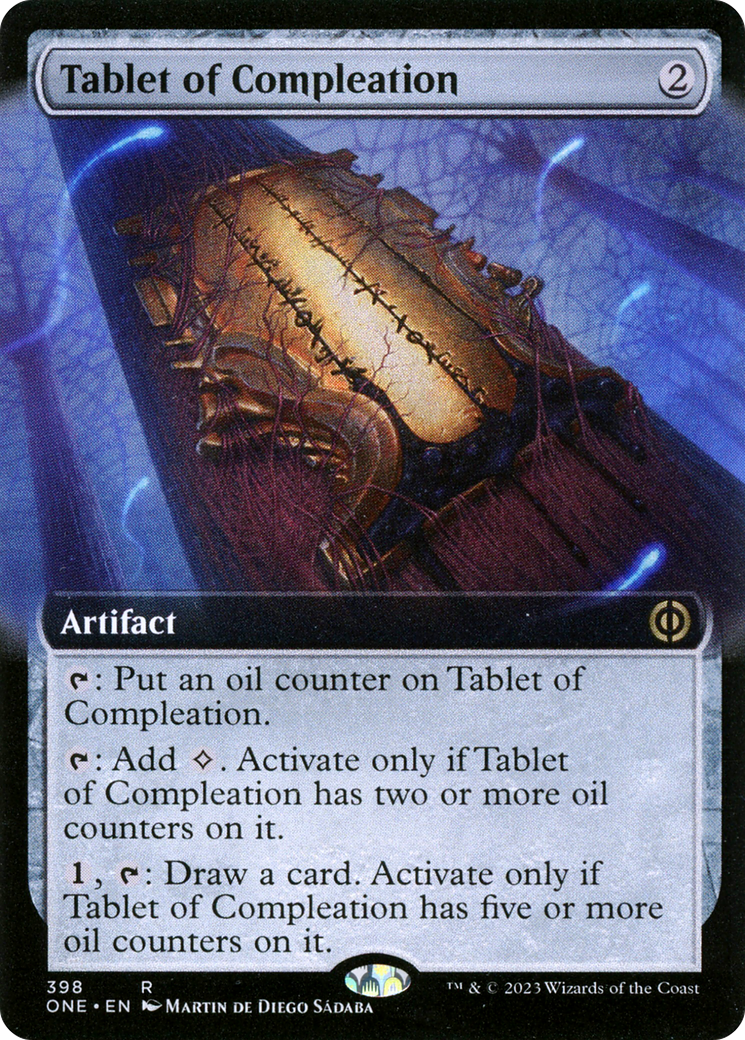 Tablet of Compleation (Extended Art) [Phyrexia: All Will Be One] | Event Horizon Hobbies CA