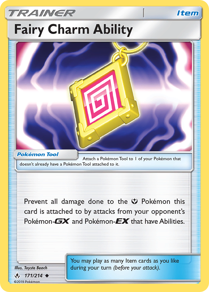 Fairy Charm Ability (171/214) [Sun & Moon: Unbroken Bonds] | Event Horizon Hobbies CA