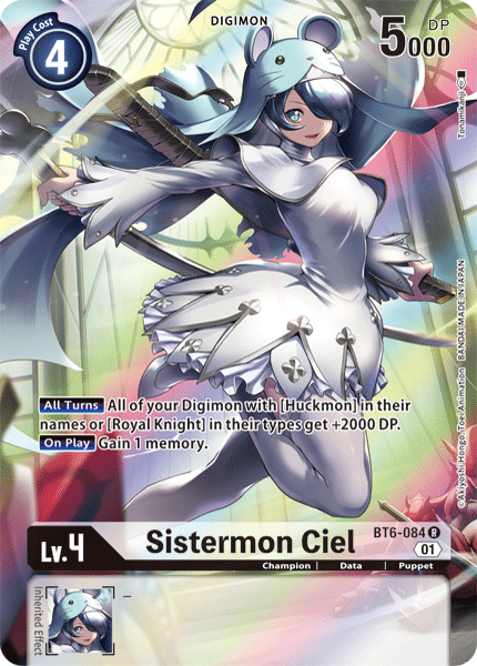 Sistermon Ciel [BT6-084] (Alternate Art) [Double Diamond] | Event Horizon Hobbies CA