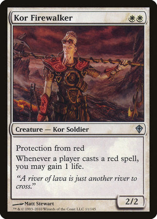 Kor Firewalker [Worldwake]