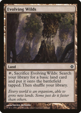 Evolving Wilds [Rise of the Eldrazi] | Event Horizon Hobbies CA