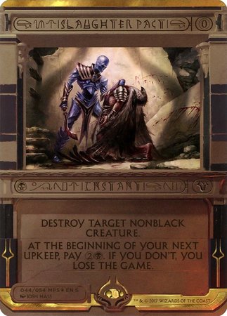 Slaughter Pact [Amonkhet Invocations] | Event Horizon Hobbies CA