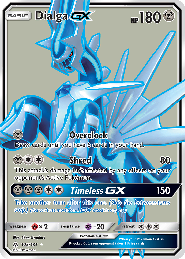 Dialga GX (125/131) [Sun & Moon: Forbidden Light] | Event Horizon Hobbies CA