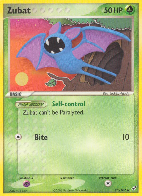 Zubat (83/107) [EX: Deoxys] | Event Horizon Hobbies CA