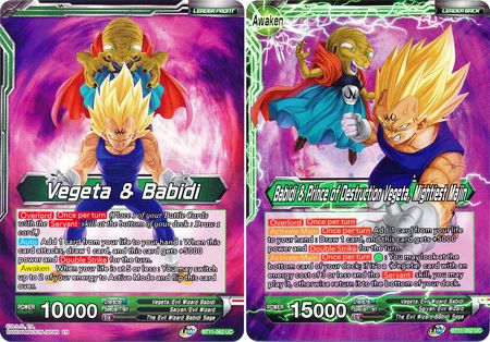 Vegeta & Babidi // Babidi & Prince of Destruction Vegeta, Mightiest Majin (BT11-062) [Vermilion Bloodline] | Event Horizon Hobbies CA