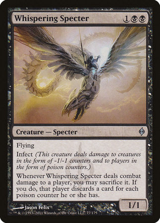 Whispering Specter [New Phyrexia] | Event Horizon Hobbies CA