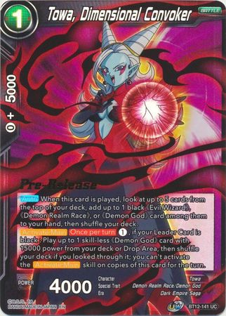 Towa, Dimensional Convoker (BT12-141) [Vicious Rejuvenation Prerelease Promos] | Event Horizon Hobbies CA