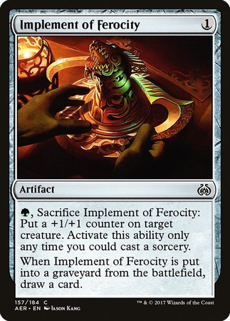 Implement of Ferocity [Aether Revolt] | Event Horizon Hobbies CA