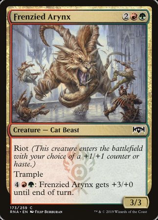 Frenzied Arynx [Ravnica Allegiance] | Event Horizon Hobbies CA