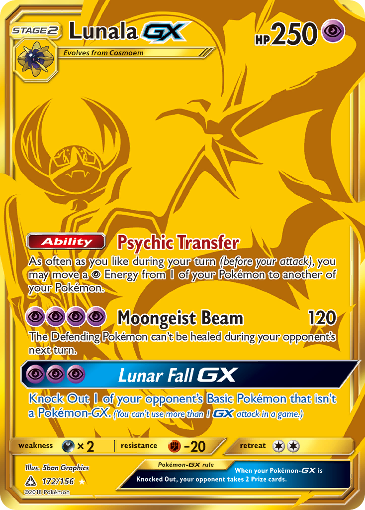 Lunala GX (172/156) [Sun & Moon: Ultra Prism] | Event Horizon Hobbies CA