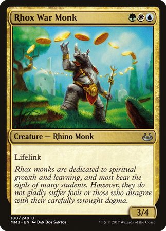 Rhox War Monk [Modern Masters 2017] | Event Horizon Hobbies CA