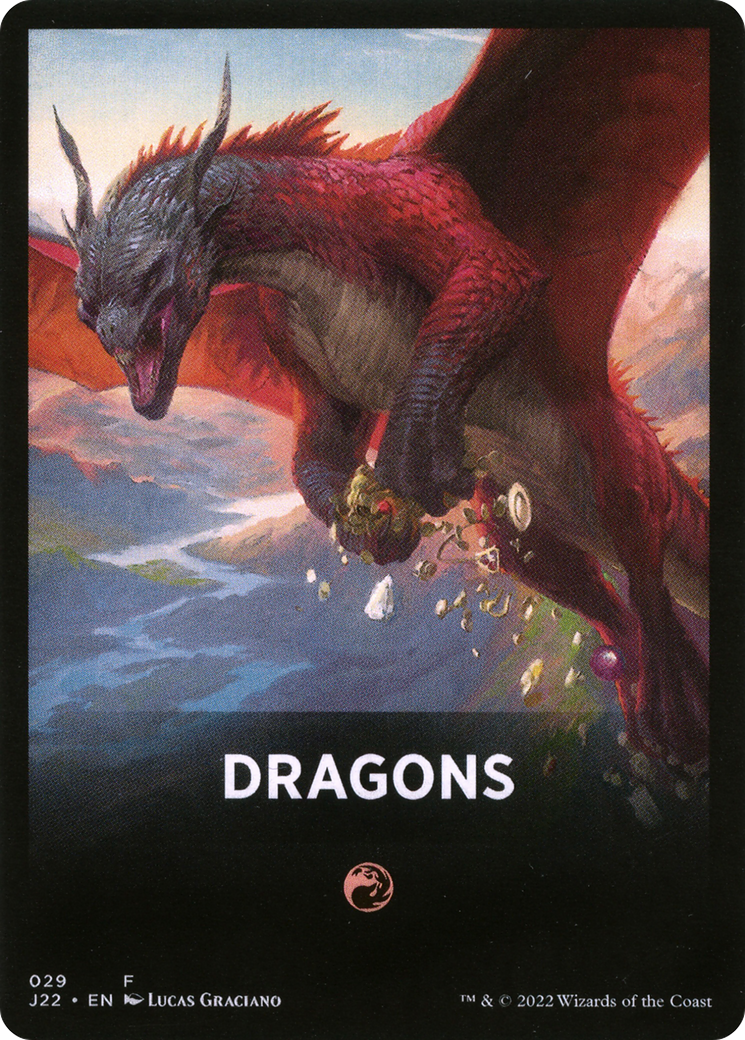 Dragons Theme Card [Jumpstart 2022 Front Cards] | Event Horizon Hobbies CA