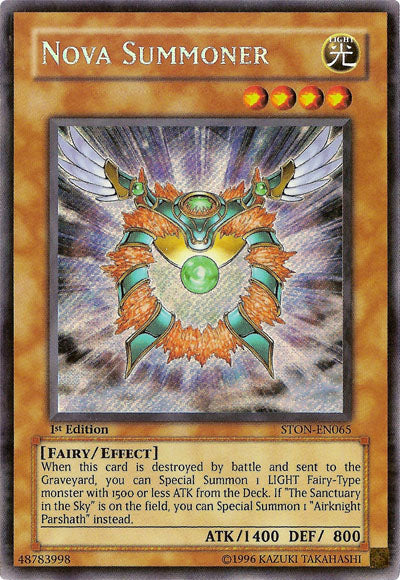 Nova Summoner [STON-EN065] Secret Rare | Event Horizon Hobbies CA