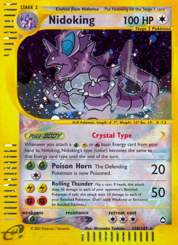 Nidoking (150/147) [Aquapolis] | Event Horizon Hobbies CA