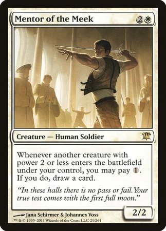 Mentor of the Meek [Innistrad] | Event Horizon Hobbies CA