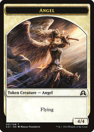 Angel Token [Shadows over Innistrad Tokens] | Event Horizon Hobbies CA