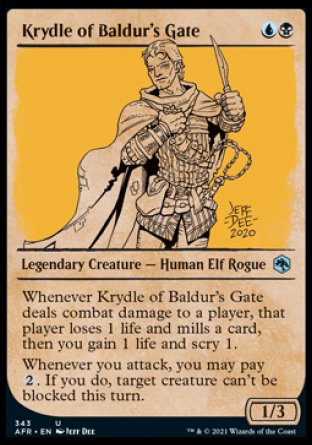 Krydle of Baldur's Gate (Showcase) [Dungeons & Dragons: Adventures in the Forgotten Realms] | Event Horizon Hobbies CA